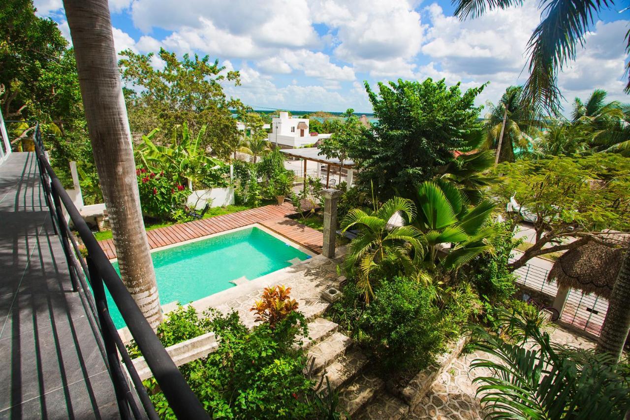 Camino Del Alma Apartments Bacalar Luaran gambar