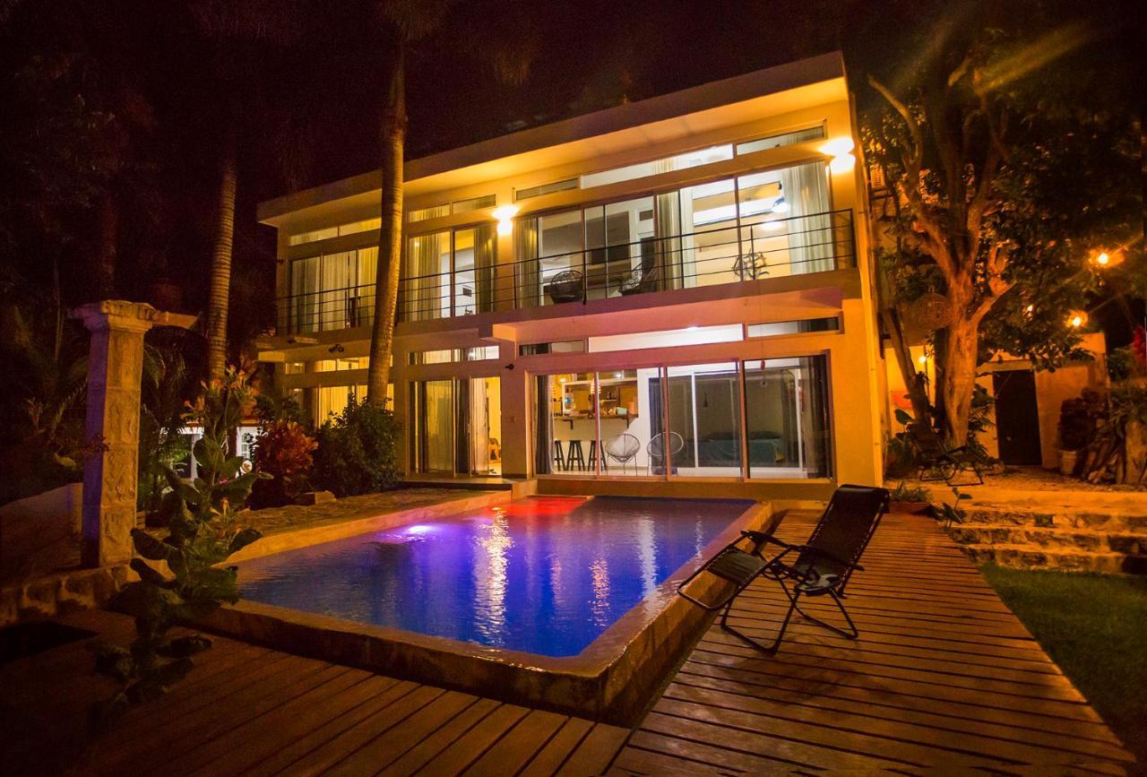 Camino Del Alma Apartments Bacalar Luaran gambar