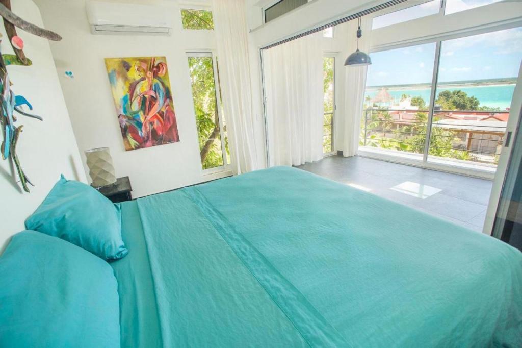 Camino Del Alma Apartments Bacalar Luaran gambar