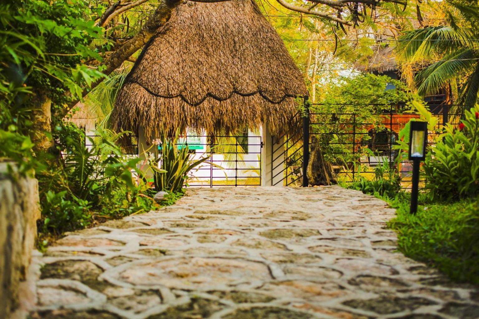 Camino Del Alma Apartments Bacalar Luaran gambar