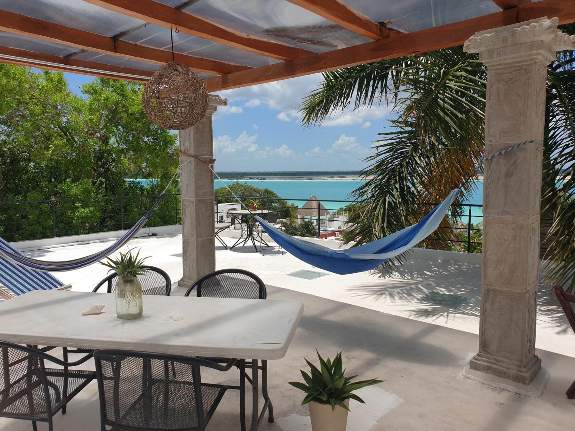 Camino Del Alma Apartments Bacalar Luaran gambar